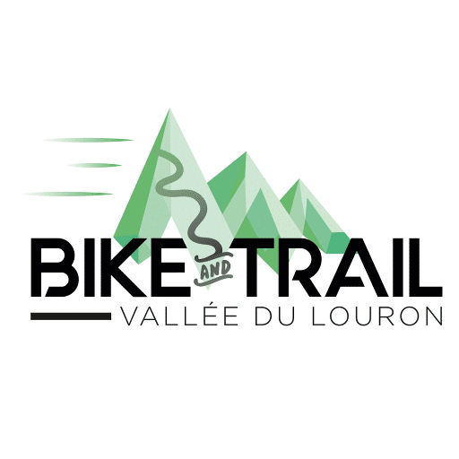Logo du label Louron Bike and Trail, une application gratuite pour découvrir les sentiers de VTT, chemins de randonnée, activités, hébergements et commerces à Loudenvielle et dans la vallée du Louron.